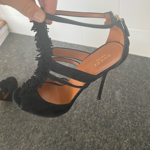 Gucci Youma Suede Heels - Picture 8 of 8